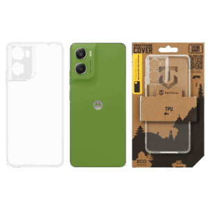 Tactical TPU dėklas skirtas Motorola Moto G06/G06 Power skaidrus - Image 2