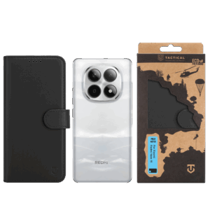 Tactical Field Notes dėklas skirtas Xiaomi Redmi Note 15 4G/5G juodos spalvos - Image 2