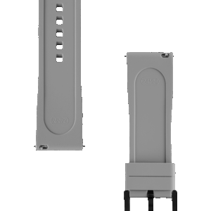 Tactical Quick Release Silicone apyrankė 24mm pilkos spalvos