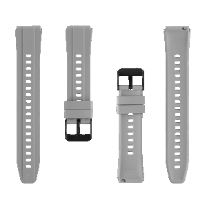 Tactical Quick Release Silicone apyrankė 18mm pilkos spalvos - Image 2
