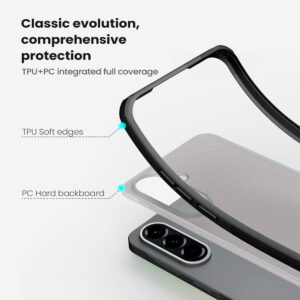 Nillkin Super Frosted PRO Back dėklas skirtas Samsung Galaxy A57 skaidrus juodos spalvos - Image 2