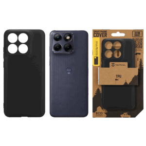 Tactical TPU dėklas skirtas Motorola Edge 70 Fusion juodos spalvos - Image 2