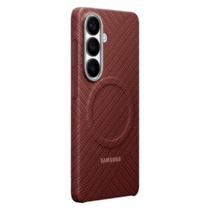 EF-KS942SRE Samsung Carbon Magnet dėklas skirtas Galaxy Galaxy S26 Coral Red