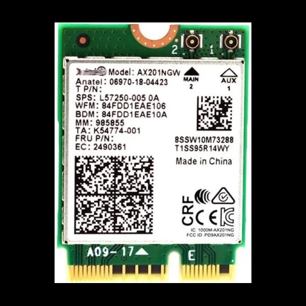 intel-wi-fi-6-ax201-pcie-adapteris
