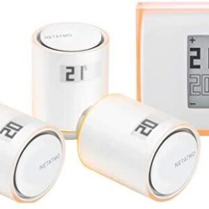 Netatmo Smart Thermostat + 3x Radiator Valves
