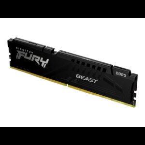 KINGSTON FURY Beast 16GB DDR5 RAM | 5600 MT/s, CL36, 1x16GB, juodos spalvos