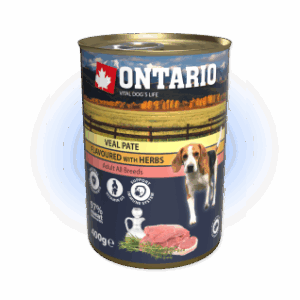 Ontario Veršienos paštetas su Žolelėmis 400g