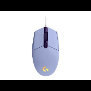 Logitech G203 Lightsync Žaidimų Pelė | Lilac