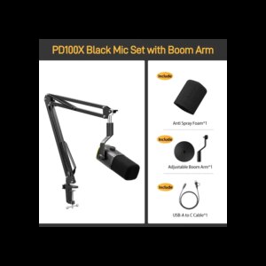 maono PD100XS Dinaminis Mikrofonas | Black