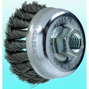 Metalinis šepetys-taurelė Ø65 PFERD TBG INOX 0,35 - Image 2