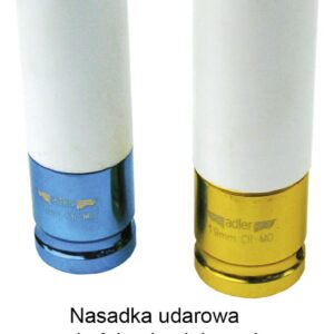 ADLER LIZDINĖ GALVUTĖ ALIUMININIAMS RATLANKIAMS 1/2" 19mm ILGA - Image 1