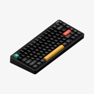 NuPhy Halo75 V2 IO Wireless Belaidė Žaidimų Klaviatūra | Obsidian Black, Red Max