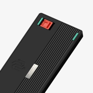 NuPhy Halo96 V2 IO Wireless Belaidė Žaidimų Klaviatūra | Obsidian Black, Red Max