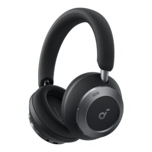 Anker Soundcore | Foldable Headphones | Space One Pro | Bluetooth | Over-ear | Microphone | Jet Black | Wireless