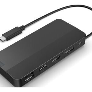 Lenovo | USB-C Dual Display Travel Dock w/o Adapter | 40B90000WW | Ethernet LAN (RJ-45) ports 1 | USB 3.0 (3.1 Gen 1) ports quantity 1 x USB-A 10 Gbps, 2 x USB-C 10 Gbps | HDMI ports quantity 1 | 65 W | Warranty 36 month(s)