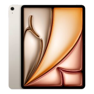 Apple | iPad Air | Starlight | 13 " | 2732 x 2048 pixels | IPS | Apple | 12 GB | M4 | 256 GB | Wi-Fi | Front camera | 12 MP | Rear camera | 12 MP | Bluetooth | 6.0 | iPadOS | 26