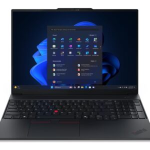Lenovo ThinkPad E16 G3 Intel | Black | 16 " | IPS | WUXGA | 1920 x 1200 pixels | Anti-glare | Intel Core Ultra 7 | 258V | 32 GB | Soldered LPDDR5X | Solid-state drive capacity 512 GB | Intel Arc Graphics 140V | Windows 11 Pro | 802.11ax | Bluetooth version 5.3 | Keyboard language English | Keyboard backlit | Warranty 36 month(s) | Battery warranty 12 month(s)
