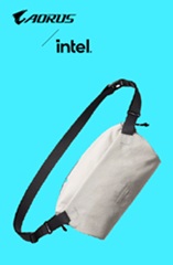 Gigabyte | AORUS Intel | Sling Bag | Grey