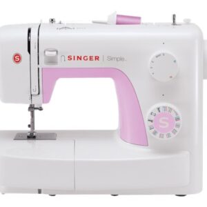 Singer | SIMPLE 3223 | Number of stitches 23 | Number of buttonholes 1 | White/Pink
