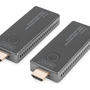 Digitus | 4K Wireless Video Extender, 30 m (HDMI - HDMI) | DS-55323 | Black/Silver
