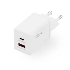 Digitus USB GaN Charger 45W, 1x USB-C, 1x USB-A | DA-10302