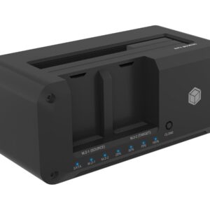 Raidsonic Cloning Station for SATA & M.2 HDDs/SSDs | IB-2924MSCL-C31