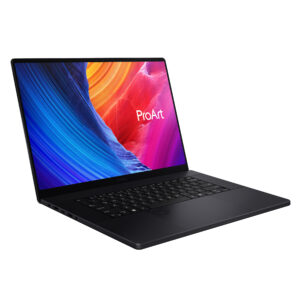 Asus | ProArt P16 H7606WP-RJ079X | Nano Black | 16 " | OLED | Touchscreen | 3K | 2880 x 1800 pixels | 120 Hz | Glossy | AMD Ryzen AI 9 | HX370 | 64 GB | LPDDR5X | Solid-state drive capacity 2000 GB | NVIDIA GeForce RTX 5070 | GDDR7 | 8 GB | Windows 11 Pro | 802.11be | Keyboard language US international | Keyboard backlit | Warranty 24 month(s) | Battery warranty 12 month(s)