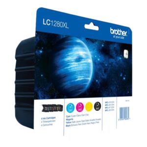 Brother Multipack | LC1280XL | Ink Cartridge | Magenta, Cyan, Yellow, Black