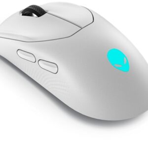 Dell | Mouse | Alienware Tri-Mode AW720M | Wireless | 2.4GHz Wireless Gaming Mouse | Wireless - 2.4 GHz, Bluetooth 5.1. USB-C | Lunar light