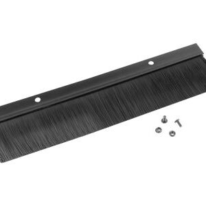 Lanberg 19" cable entry brush panel | AK-1102-B | Black