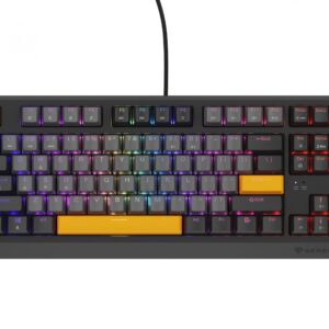 Genesis | THOR 230 | Mechanical Gaming Keyboard | Wired | US | Outemu Red | Anchor Gray Positive