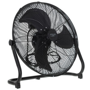 Adler Fan | AD 7334 | Velocity fan | Black | Diameter 45 cm | Number of speeds 3 | Oscillation | 110 W