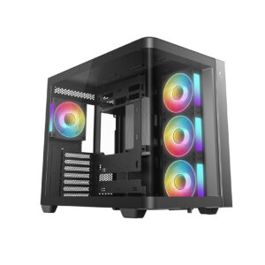 Deepcool Case | CG530U 4F | Black | Midi Tower