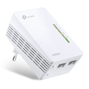 TP-LINK | AV600 Wi-Fi Powerline Extender | TL-WPA4220 | 10/100 Mbit/s | Ethernet LAN (RJ-45) ports 2 | 802.11n | Wi-Fi data rate (max) 300 Mbit/s | Data transfer rate (max) 600 Mbit/s