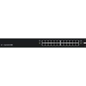 Ubiquiti | Switch | ES-24-250W | Web managed | Rackmountable | Gigabit Ethernet (copper) ports quantity 24 | SFP ports quantity 2 | 12 month(s)