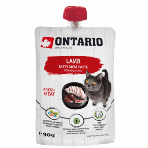 Ontario Cat Lamb Fresh Meat 90g (Pasta)
