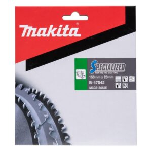 Pjovimo diskas MAKITA 150x20 52T DCS551M - Image 2