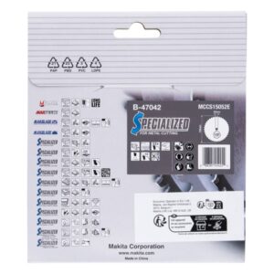 Pjovimo diskas MAKITA 150x20 52T DCS551M - Image 3