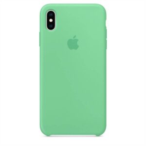 Apple MVF82ZM / A silikoninis dėklas Apple iPhone XS Max SPEARMINT