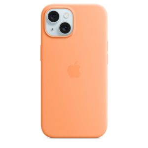 Apple silikoninis dėklas MT0W3ZM/A Apple iPhone 15 Orange Sorbet