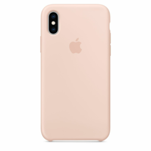 Apple silikoninis dėklas MTFD2ZM / A Apple iPhone XS Max SAND PINK
