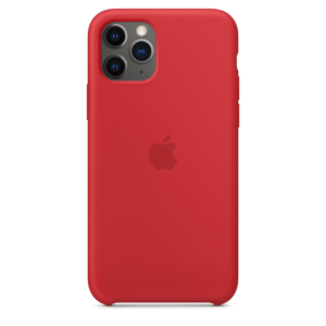 Apple silikoninis dėklas MWYH2ZM/A Apple iPhone 11 Pro RED
