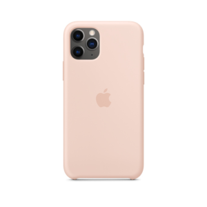 Apple silikoninis dėklas MWYM2ZM/A Apple iPhone 11 Pro SAND PINK