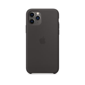Apple silikoninis dėklas MWYN2ZM/A Apple iPhone 11 Pro juodos spalvos