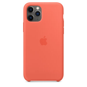 Apple silikoninis dėklas MWYQ2ZM / A Apple iPhone 11 Pro ORANGE