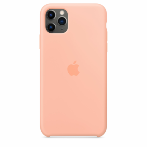 Apple silikoninis dėklas MY1H2ZM / A Apple iPhone 11 Pro Max GRAPEFRUIT