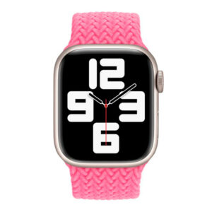 Apyrankė Apple Watch 3K439ZM/A pinta Solo LOOP 44/45/46/49mm SIZE 4 FLAMINGO SEAL - Image 3