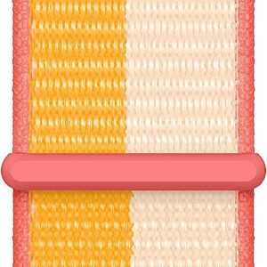 Apyrankė Apple Watch ML2Y3AM/A SPORT LOOP 45mm MAIZE/baltos spalvos SEAL - Image 3