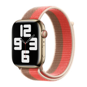 Apyrankė Apple Watch ML303AM/A SPORT LOOP 45mm PINK POMELO/TAN SEAL