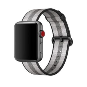 Apple WOVEN NYLON Apple Watch MQVR23ZM/A 42mm BLACK SEAL